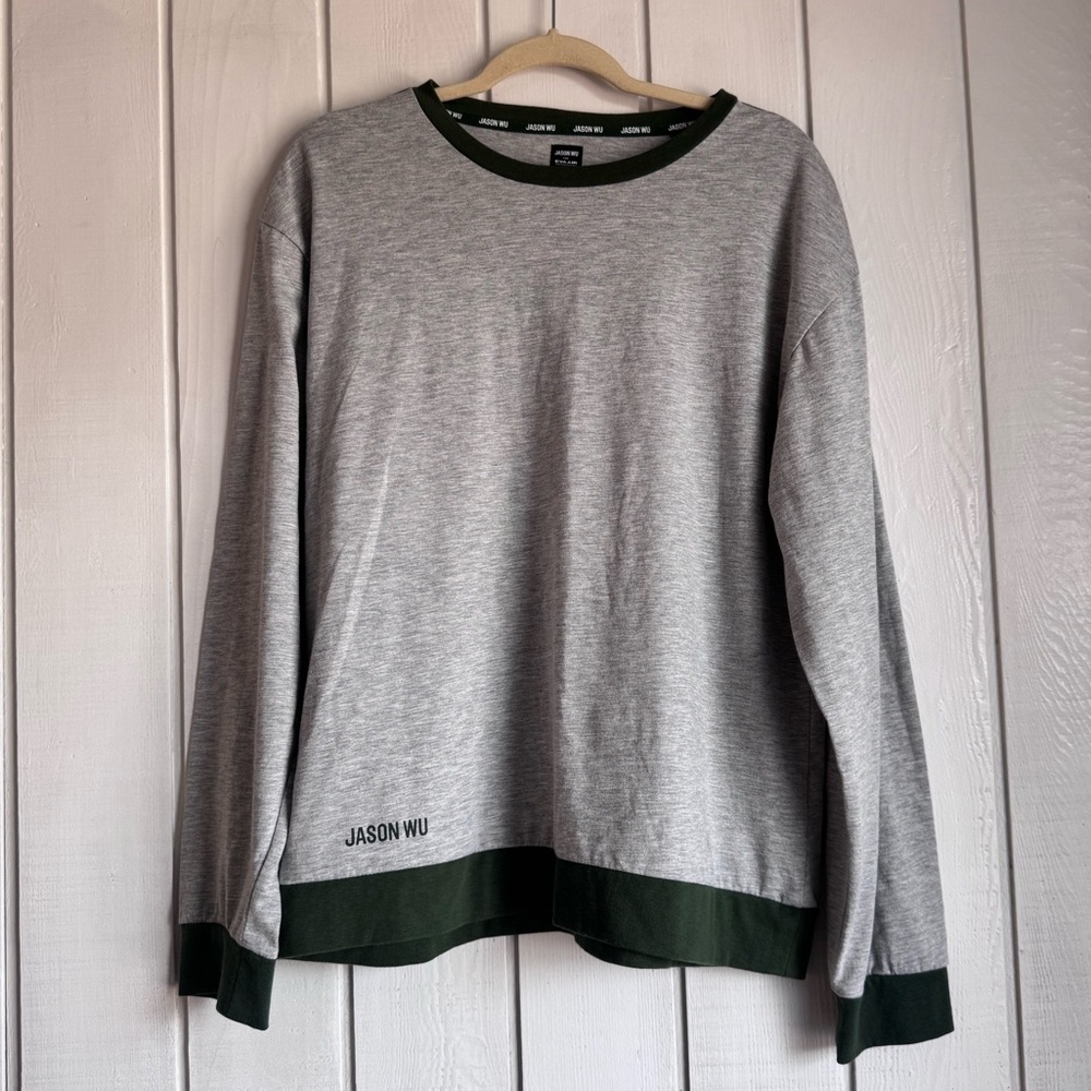 Jason Wu for Eve Air Long Sleeve Crew Neck Tee